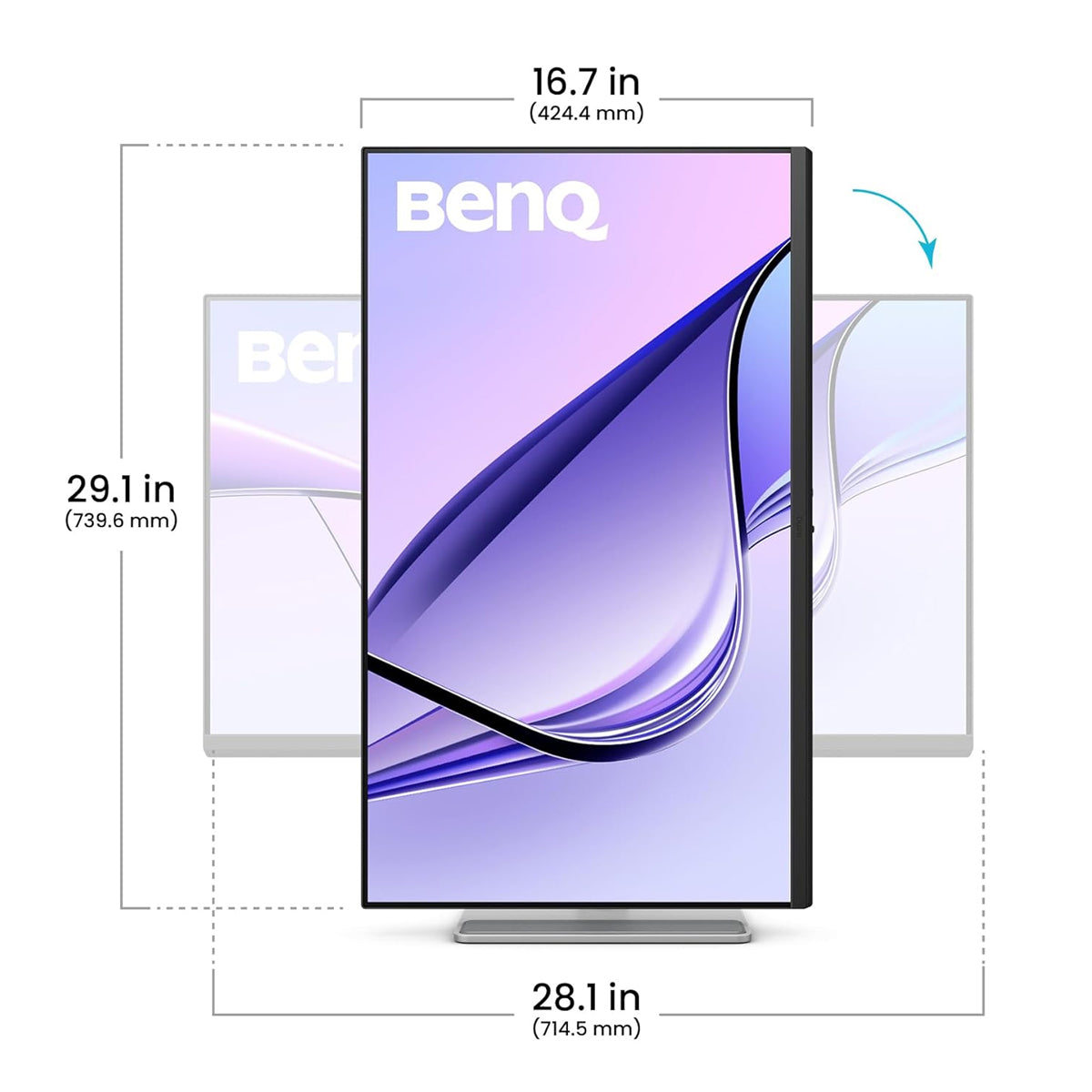 BENQ MA320U 31.5" IPS (3840X2160) 60Hz 5Ms 4K HDR10 Monitor For Macbook