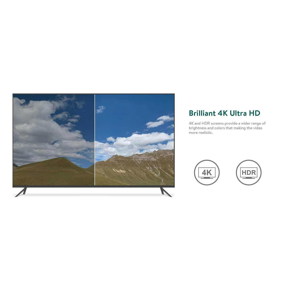 ONN Google TV 4K Streaming Box (Black)