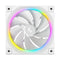 DeepCool FL12R Single 120mm Unique ARGB Fan (Black, White)