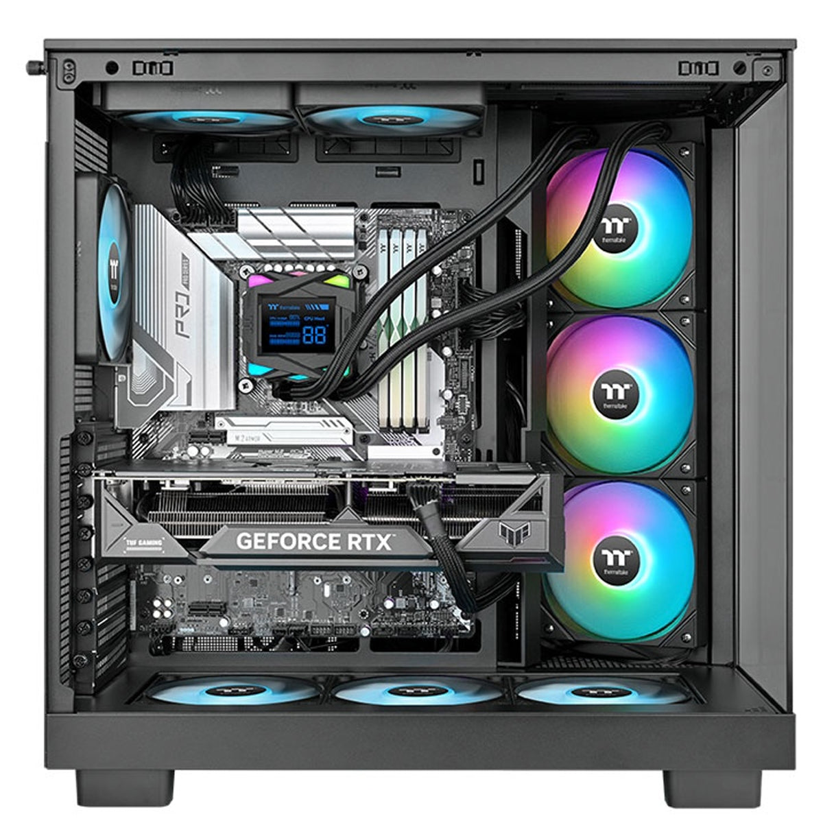 Thermaltake LA360-S ARGB Sync AIO Liquid Cooler with 2.4" Segment LCD
