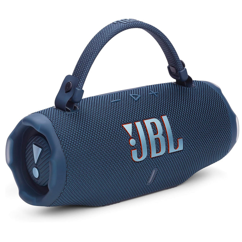 JBL Charge 6 Portable Waterproof & Drop-Proof Bluetooth Speaker (Black, Blue, Funky Black, Pink)