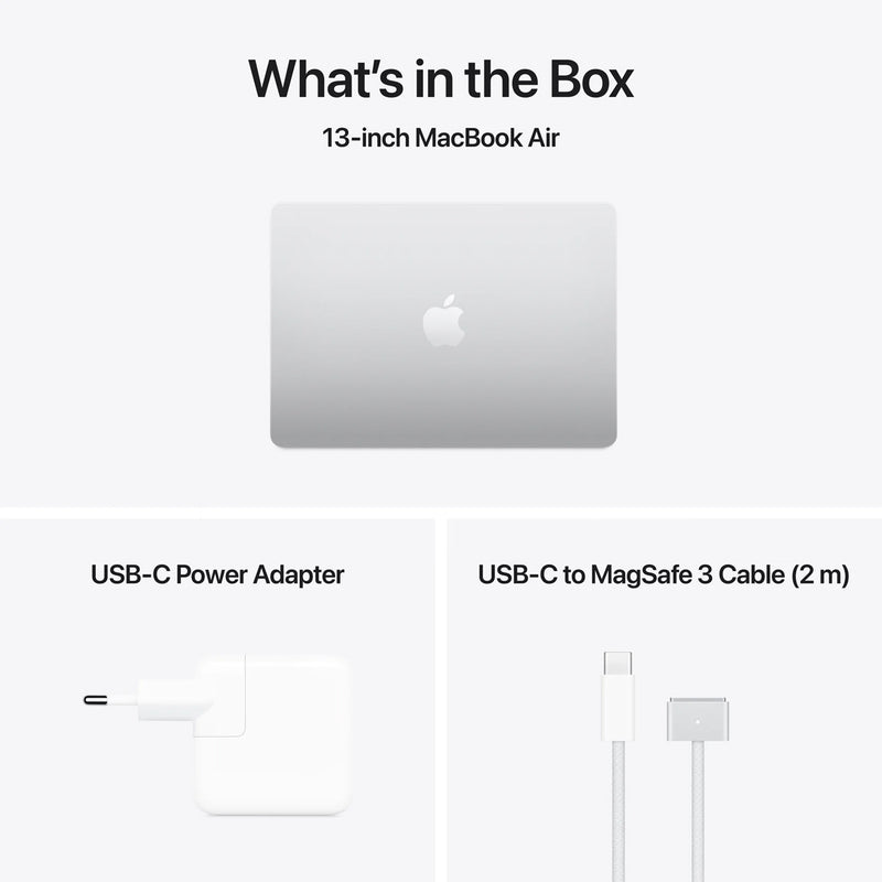 MacBook Air 13" 16GB+256GB M4 Chip with 10-Core CPU & 8-Core GPU