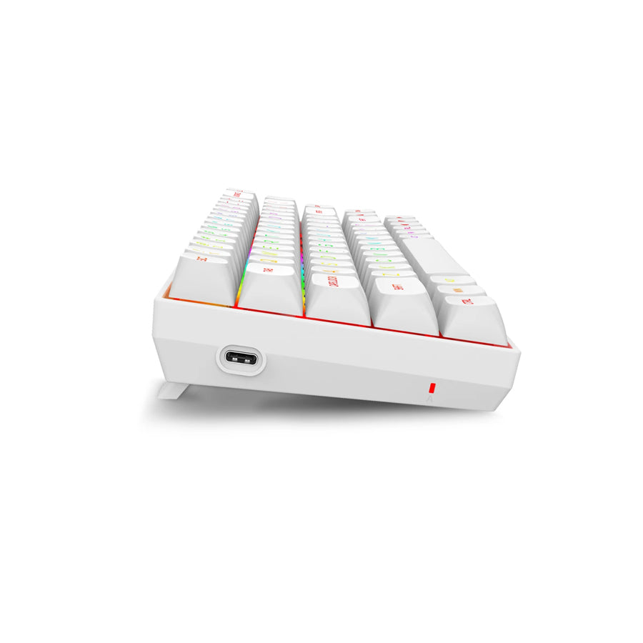 E-Yooso HZ-68 RGB 68-Keys Hot-Swappable Mechanical Keyboard White (Magnetic Switch) | DataBlitz