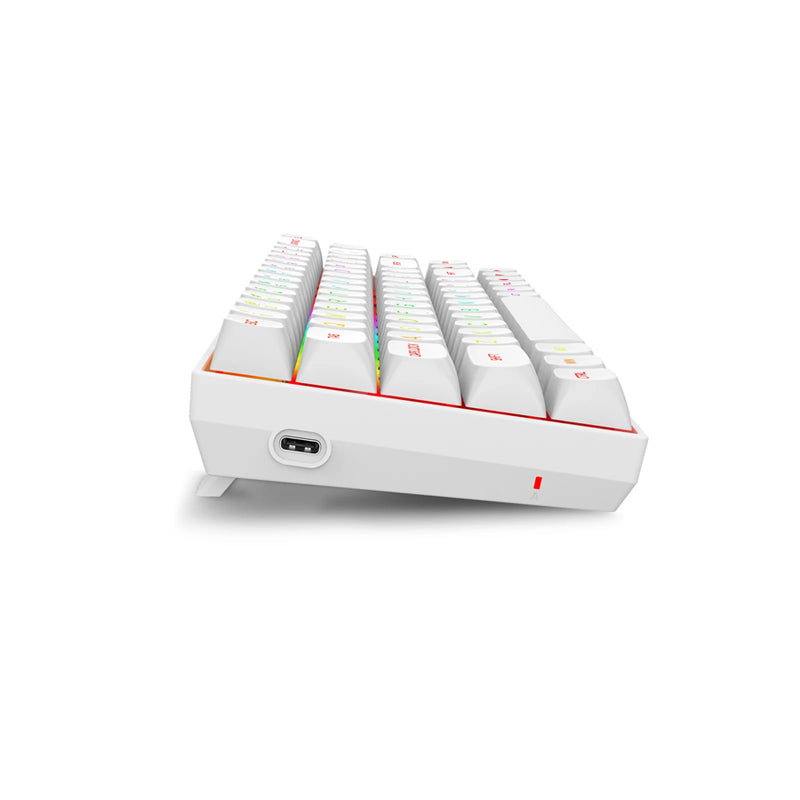 E-Yooso HZ-68 RGB 68-Keys Hot-Swappable Mechanical Keyboard White ...
