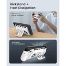 Transnovo Detachable Magnetic Protective Case with Stand for Nintendo Switch 2 (White) (NS2-CS01)