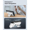 Transnovo Detachable Magnetic Protective Case with Stand for Nintendo Switch 2 (White) (NS2-CS01)
