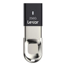 Lexar JumpDrive Fingerprint F35 256GB USB 3.0 Type-A 300MB/s Read Flash Drive (LJDF35-256BBK)