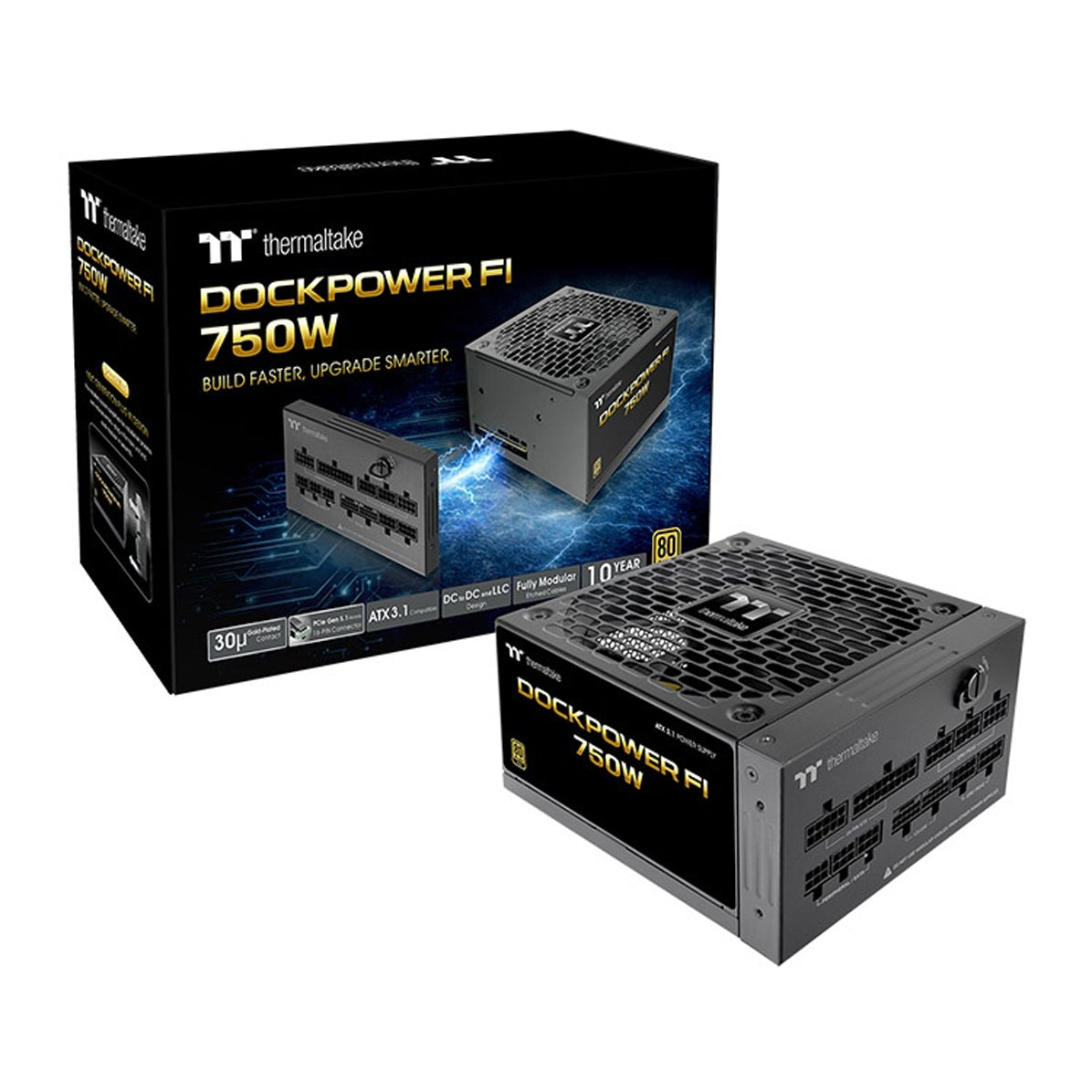 Thermaltake Dockpower FI 750W 80+ Gold Fully Modular Power Supply 