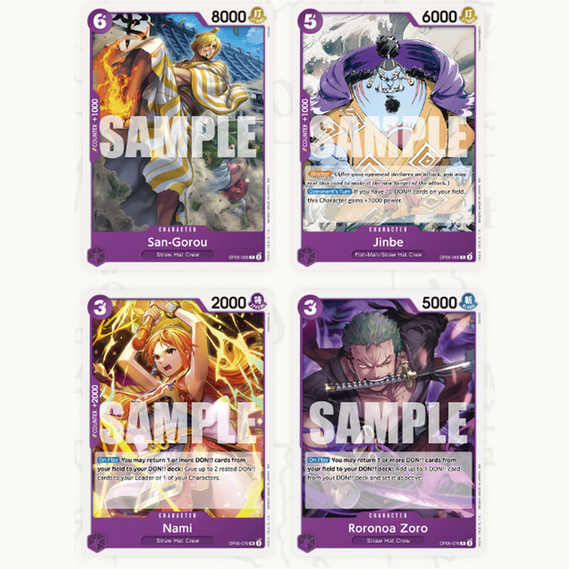 One Piece Card Game Starter Deck Purple/Black Monkey.D.Luffy (ST-26)