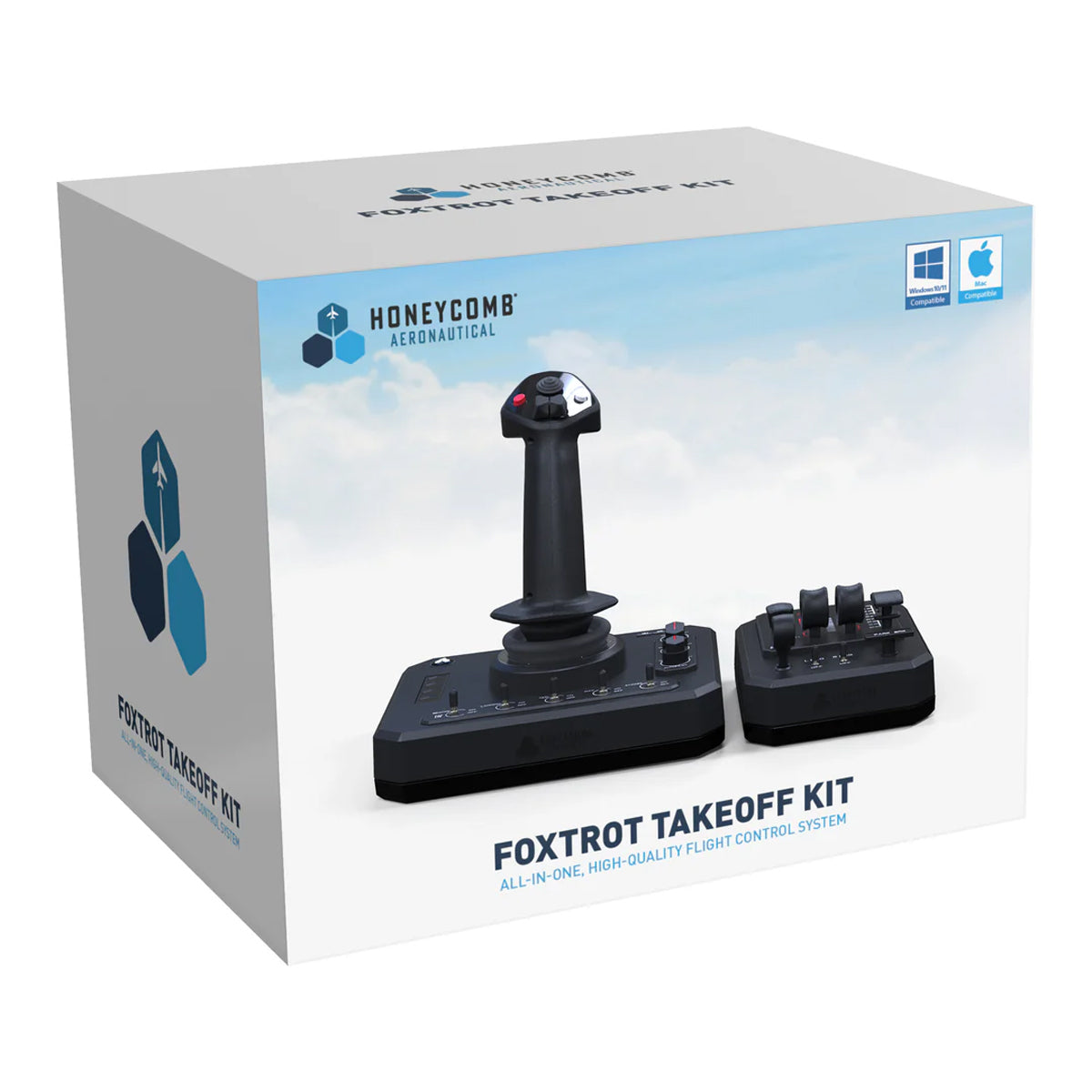 Honeycomb Foxtrot Takeoff Kit for Windows 10/11 / Mac