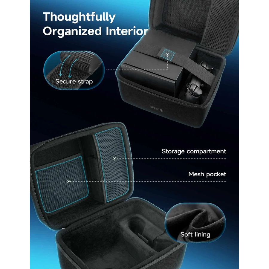 JSAUX All-in-One Carrying Case for Steam Machine (Black) (BG0141)