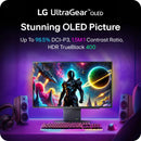 LG UltraGear OLED 27GX790A 27" QHD (2560x1440) 480Hz 0.03ms G-Sync Compatible DisplayPort 2.1