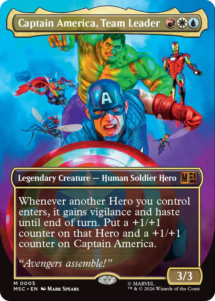 Magic The Gathering Marvel Super Heroes Commander Deck Collector's Edition
