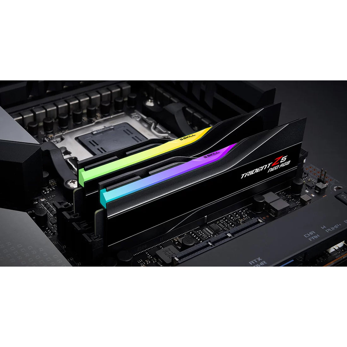 G.Skill Trident Z5 Neo RGB 32GB (2x16GB) DDR5 6000 MT/s CL30-38-38-96 1.35V AMD EXPO Desktop Memory