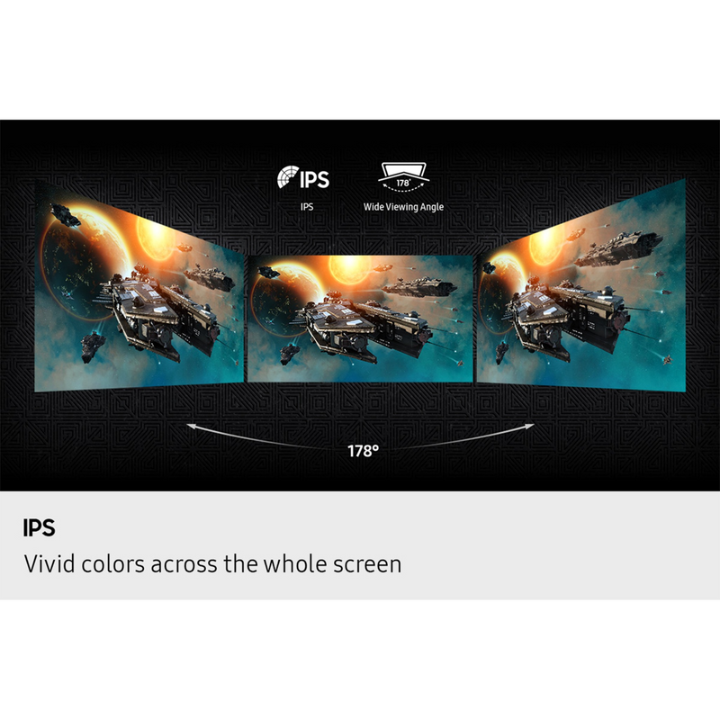 Samsung Odyssey G5 G53F LS27FG530EEXXP 27" QHD (2560x1440) 200Hz 1ms MPRT IPS Gaming Monitor