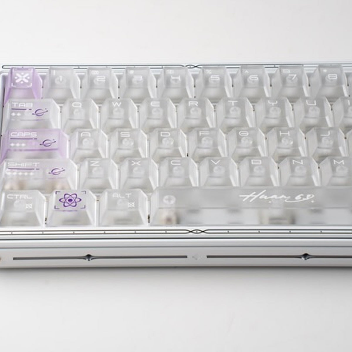 WLMouse HUAN63 HE Magnesium Alloys Keyboard (White)