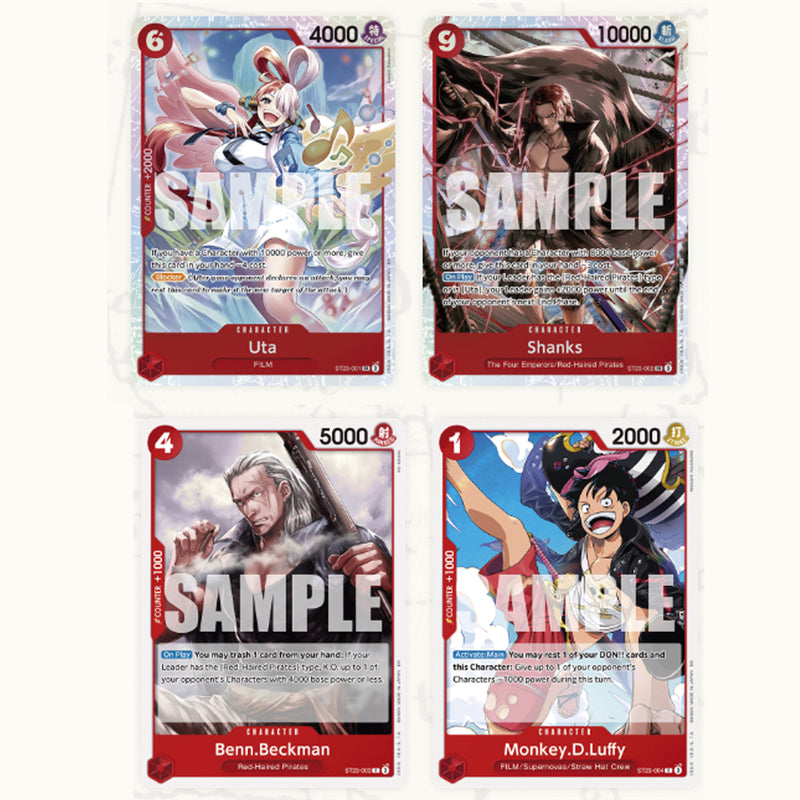One Piece Card Game Starter Deck Red Shanks (ST-23) One Piece Card Game Starter Deck Red Shanks (ST-23)