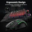 Aula T650 4-in-1 Gaming Combo - Wired Membrane Keyboard/Mouse/Headset/Mouse Pad