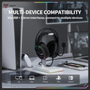 Onikuma X91 RGB Lightweight Gaming Headphone with Microphone