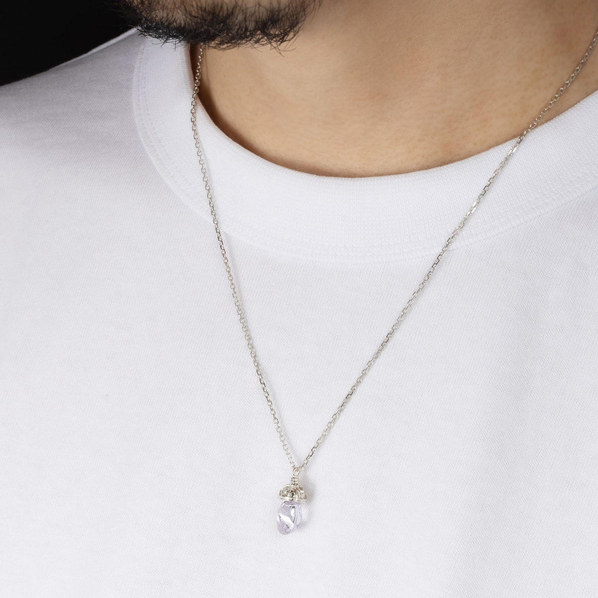 Final Fantasy IX Silver Necklace - Garnet | DataBlitz
