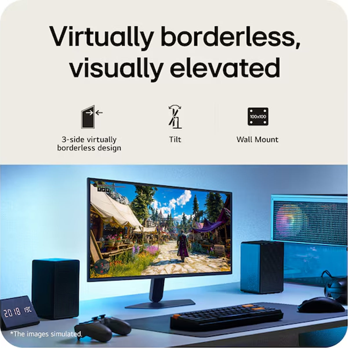 LG UltraGear G5 27G523B-B 27" FHD (1920x1080) 200Hz 1ms GTG IPS Gaming Monitor with Tilt Adjustment