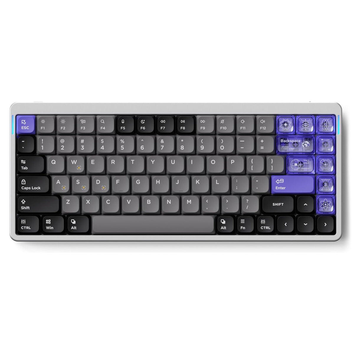 NuPhy Air75 HE Low-Profile Magnetic Jade Switch 84-Key Wired