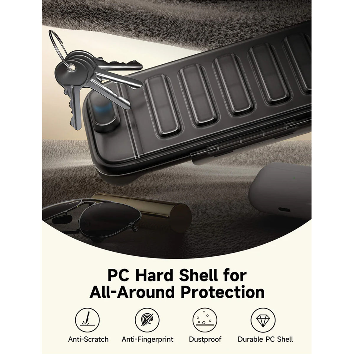 JSAUX Shock-Absorbent Storage Case for Nintendo Switch 2