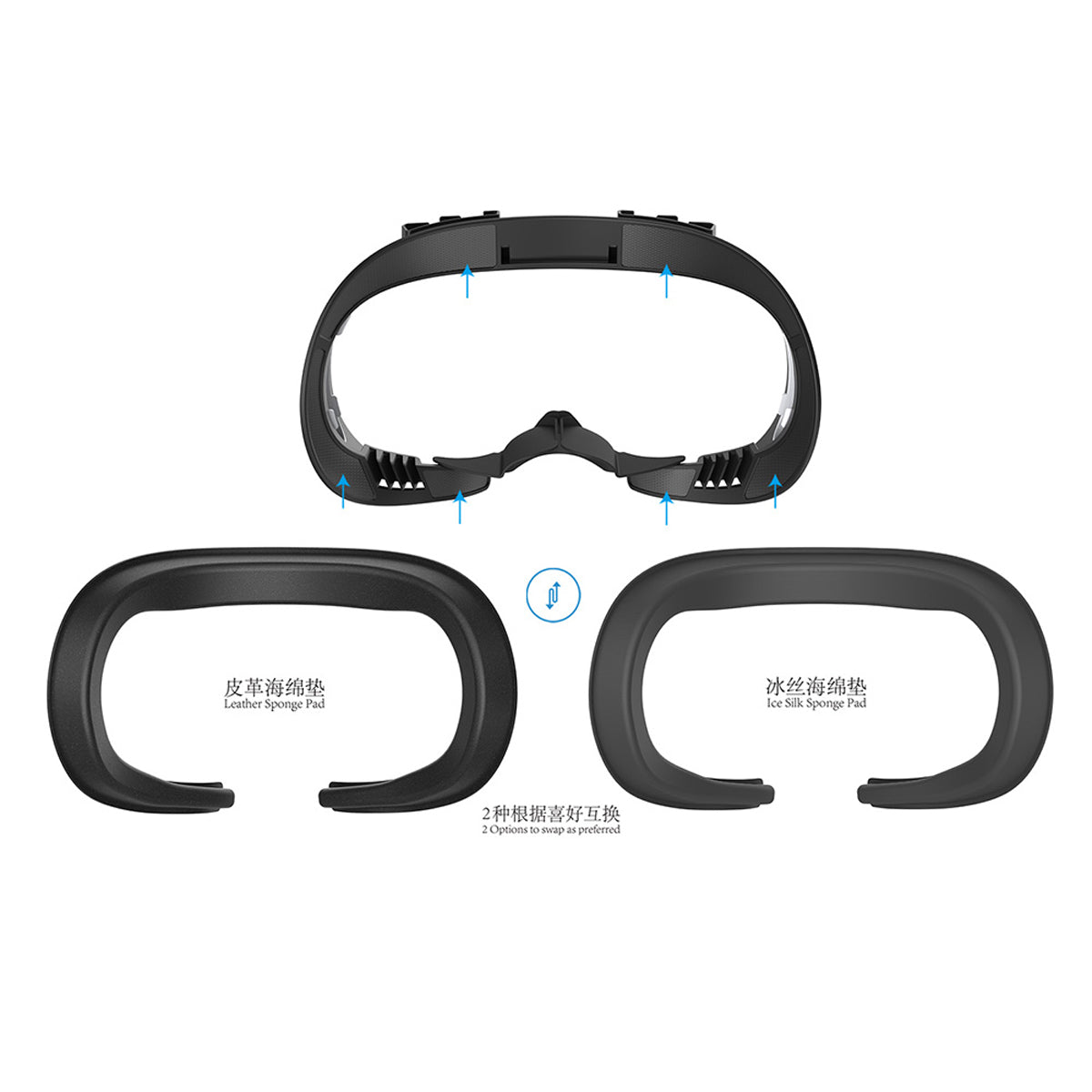 Dobe VR Ventilation Cooling Fan Mask for Meta Quest 3S TY-5805