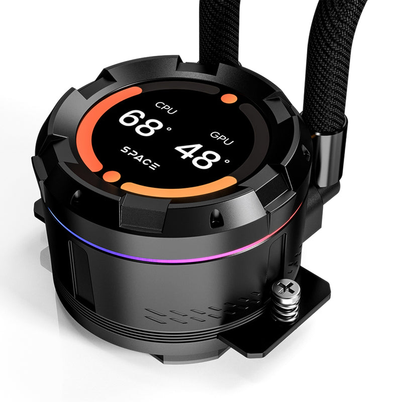 ID-Cooling SL240 XE LCD AIO Liquid CPU Cooler 