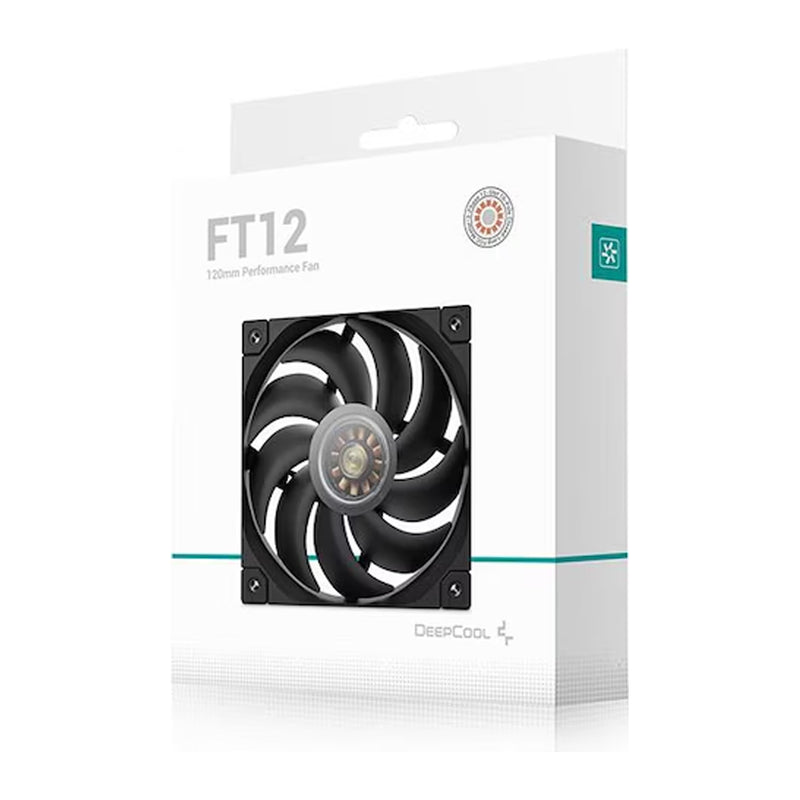 DeepCool FT14 Single 140mm Highly Efficient Performance Fan (Black, White)