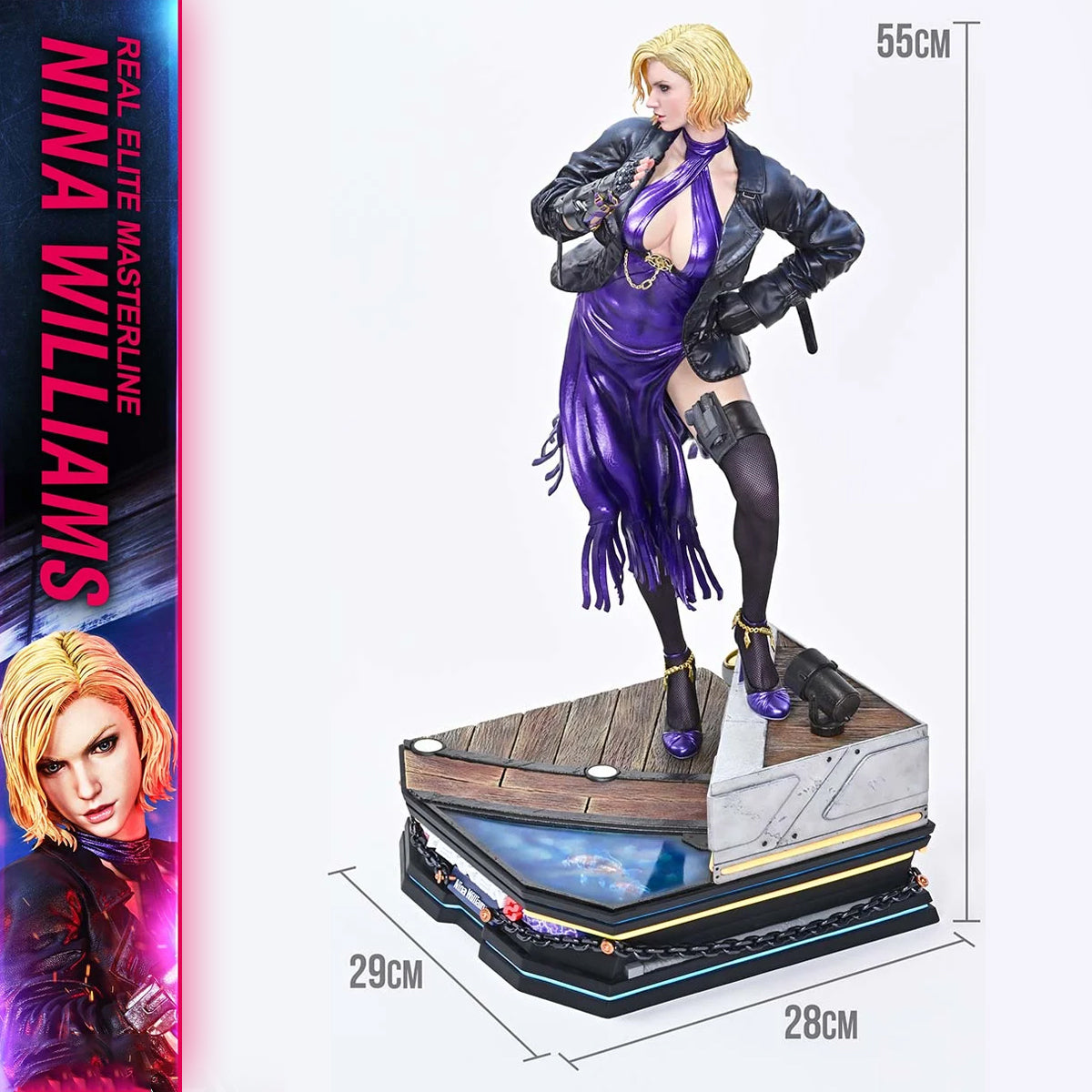 Real Elite Masterline TEKKEN 8 Nina Williams (REMTK8-01)