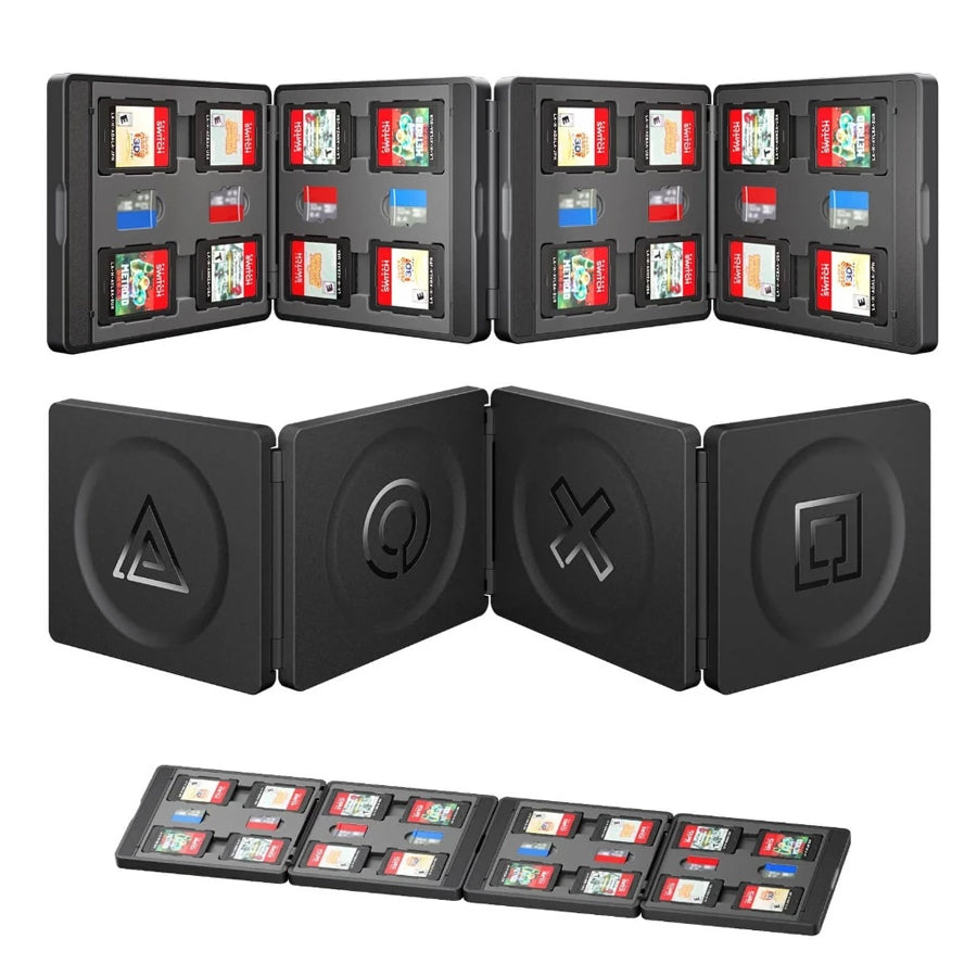 JSAUX Game Card Case 24 for Nintendo Switch 2 (Black) (BG0125)