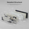 Royal Kludge RK-S85 Tri-Mode RGB 85 Keys Hot Swappable Mechanical Keyboard White Night