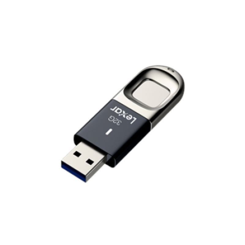 Lexar JumpDrive Fingerprint F35 USB 3.0 Type-A 150MB/s Read Flash Drive