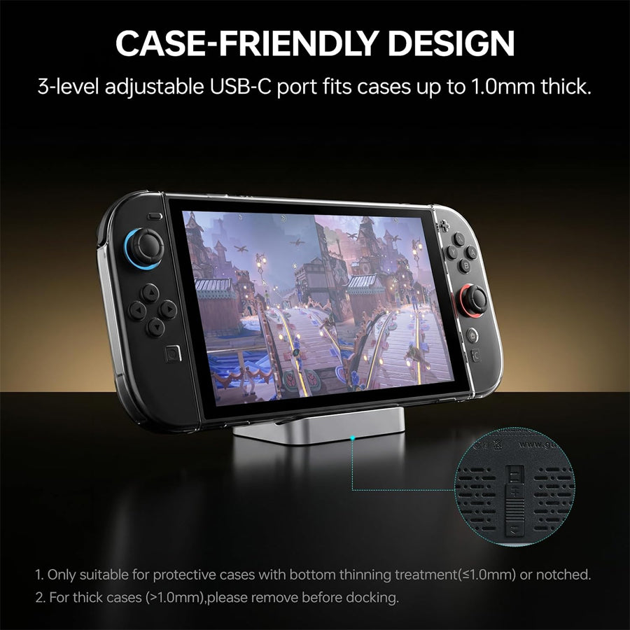 Gulikit Dock for Nintendo Switch 1/Switch 2