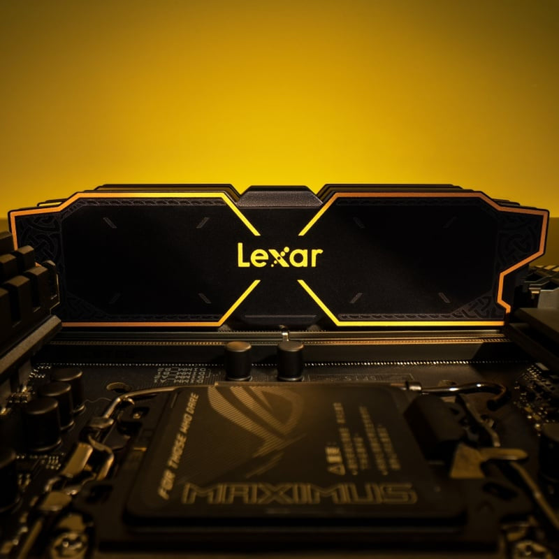 Lexar Thor 32GB DDR5 OC 6000MHz CL38 AMD EXPO & Intel XMP Desktop Memory Kit 