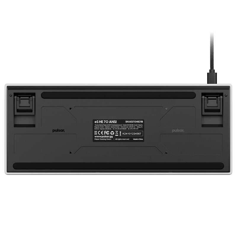 Pulsar eS HE 70 Ultrafast Hall Effect Gaming Keyboard (Black) (ES70HE01B)