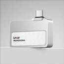 Lexar SL400 Professional Go USB 3.2 Gen 2 1050MB/s Read Type-C Portable SSD (Silver) (1TB, 2TB)