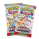 Pokemon Trading Card Game SV8.5 Scarlet & Violet Prismatic Evolutions 2 Pack Blister (Eevee)