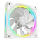 DeepCool FL12R Single 120mm Unique ARGB Fan (Black, White)