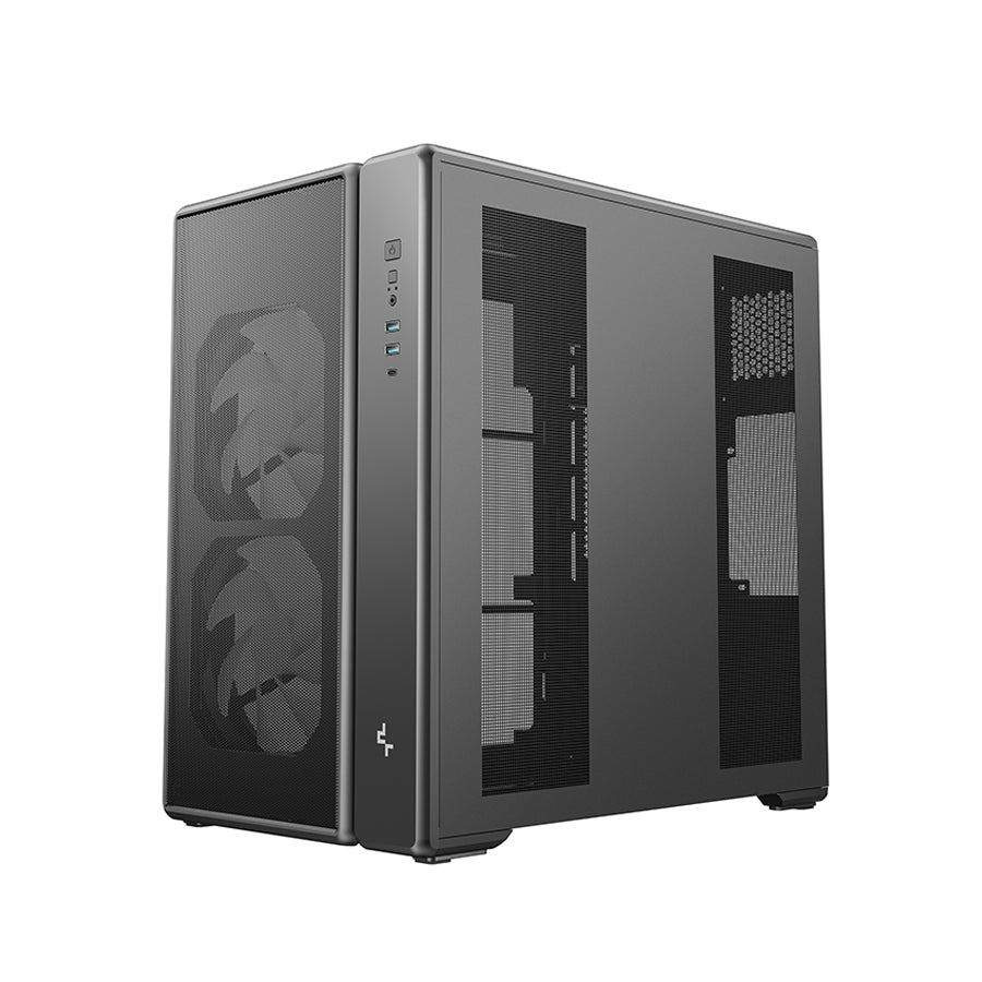 DeepCool CG590 Mesh 2F Mid-Tower ATX PC Case with Pre-Installed 2x160mm ARGB Fans