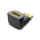 Vention HDMI 90 Degree Male to Female Adapter (Black) (AIOB0)
