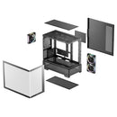 DeepCool CG380U 3F Panoramic Curved Glass M-ATX PC Case