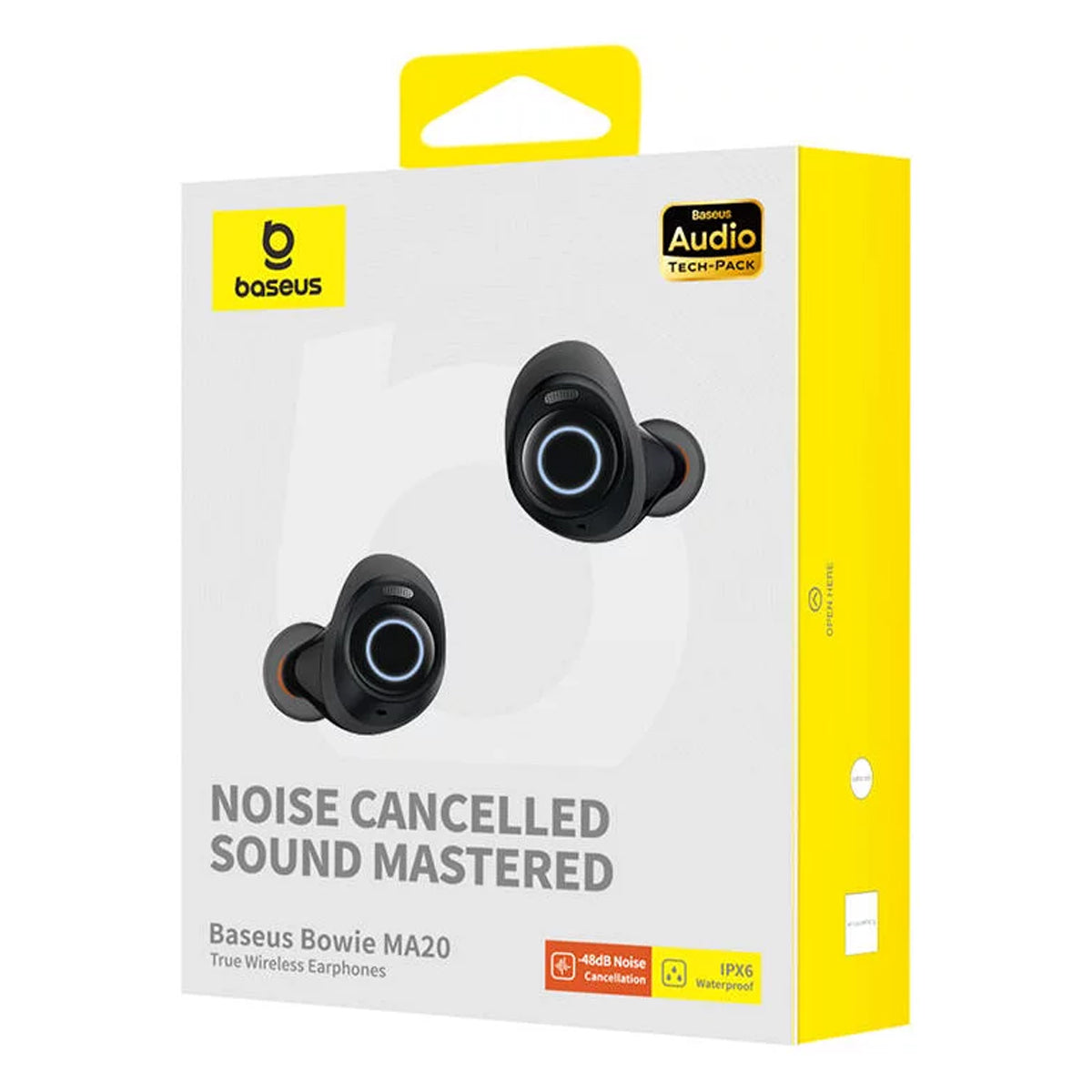 Baseus Bowie MA20 Noise-Cancellation True Wireless Earphone (Cluster Black) (A00054600113-00)
