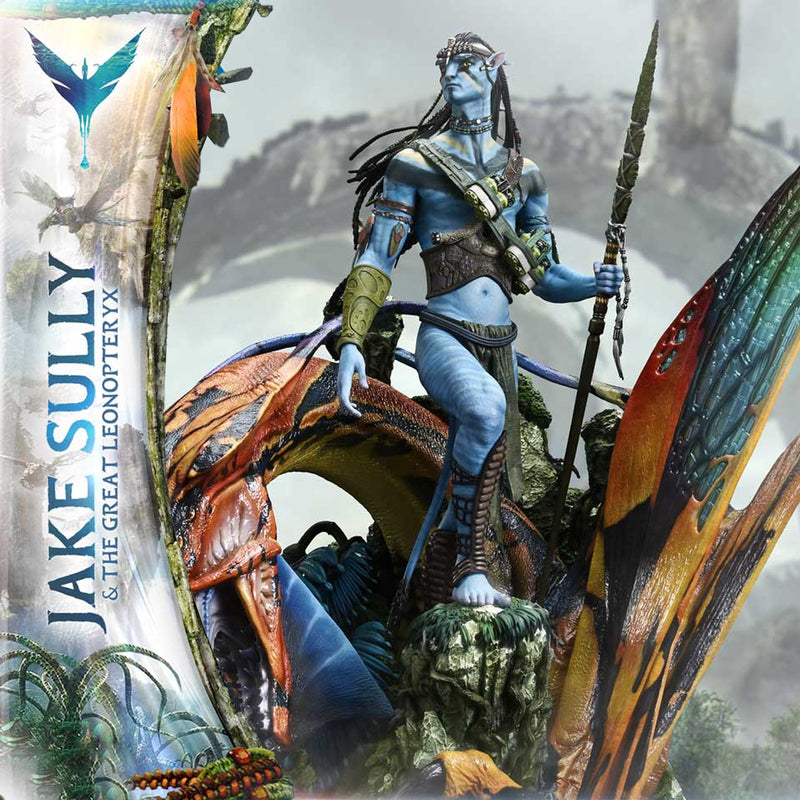 Real Elite Masterline Avatar (Film) Jake Sully & The Great Leonopteryx Avatar Legacy Collection