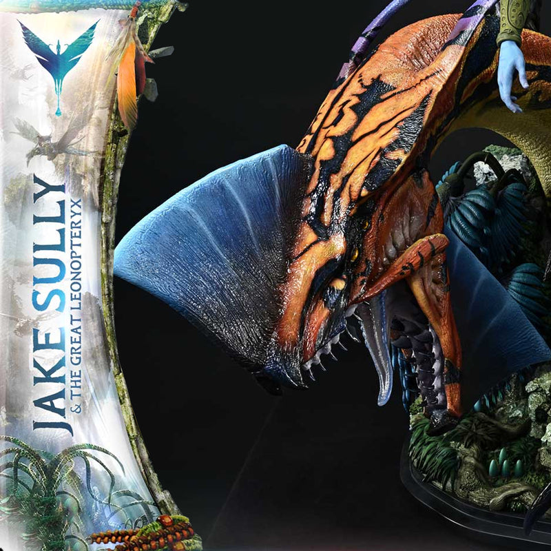 Real Elite Masterline Avatar (Film) Jake Sully & The Great Leonopteryx Avatar Legacy Collection