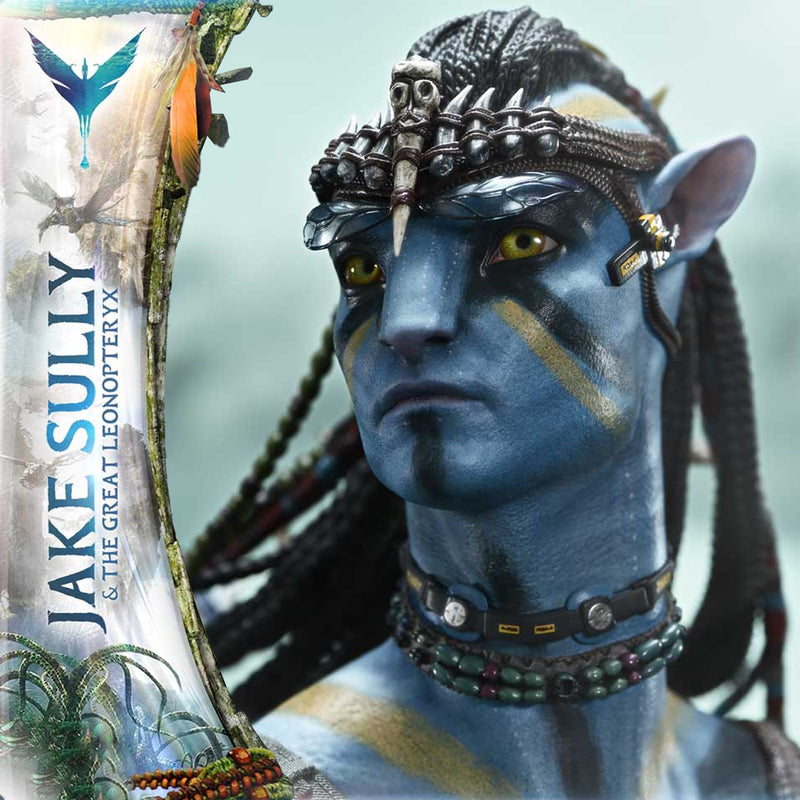 Real Elite Masterline Avatar (Film) Jake Sully & The Great Leonopteryx Avatar Legacy Collection