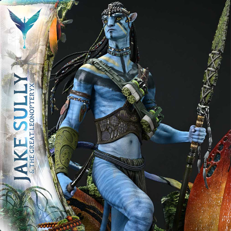 Real Elite Masterline Avatar (Film) Jake Sully & The Great Leonopteryx Avatar Legacy Collection
