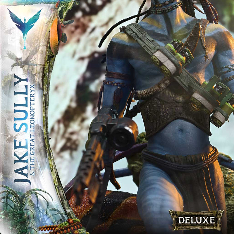 Real Elite Masterline Avatar (Film) Jake Sully & The Great Leonopteryx Avatar Legacy Collection