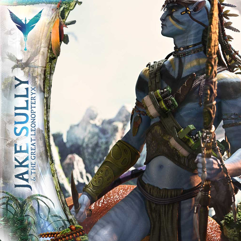 Real Elite Masterline Avatar (Film) Jake Sully & The Great Leonopteryx Avatar Legacy Collection
